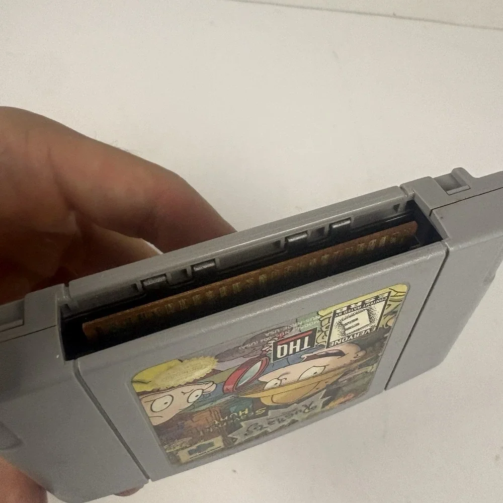 Rugrats: Scavenger Hunt (Nintendo 64, 1999) N64 Tested Working Authentic